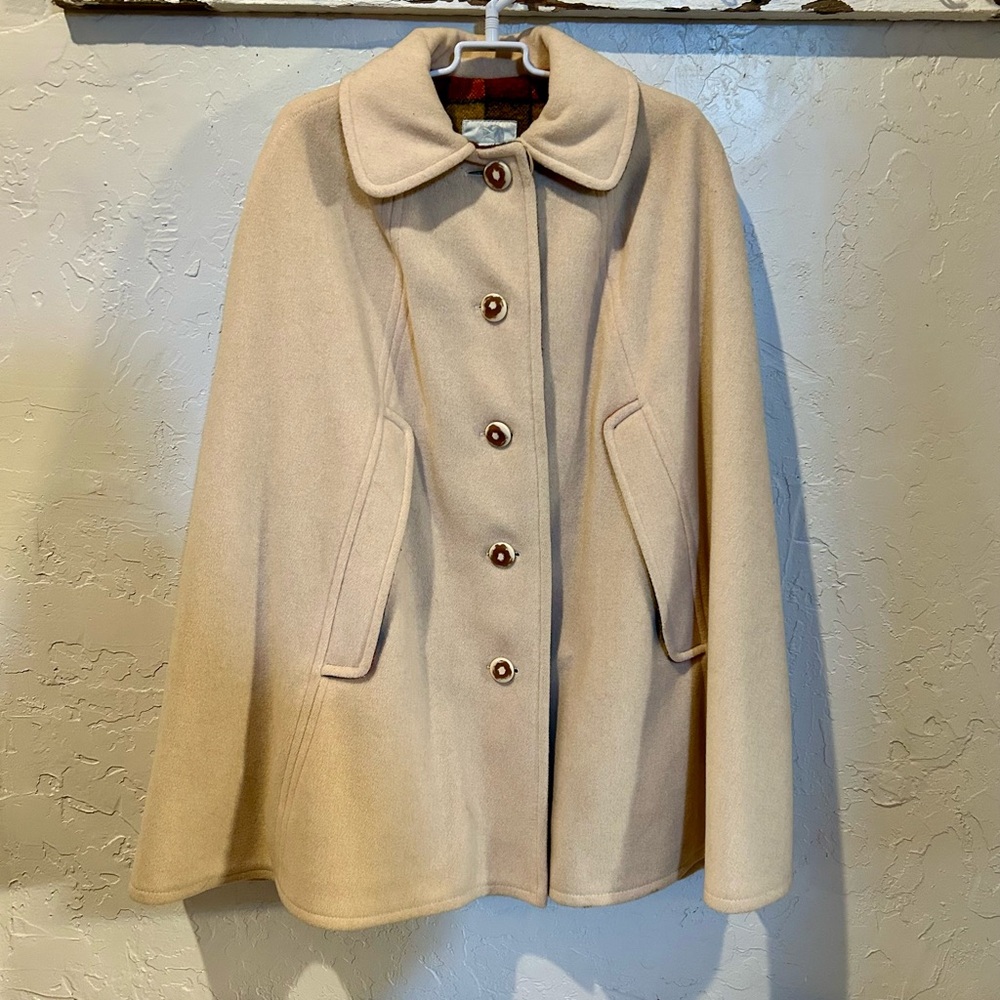 Original Penguin Beige Cape Coat